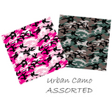 BANDANNA Urban Camo Assorted 12pk