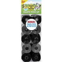 Bags on Board Waste Pick-Up Refill Bags 140 count Black / Grey-Dog-Bags on Board-PetPhenom