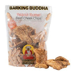 Barking Buddha Peanut Butter Beef Cheek Chips Value Bag-Dog-Barking Buddha-PetPhenom