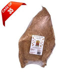 Barking Buddha Peanut Butter Cow Ears Wrapped 35/bulk-Dog-Barking Buddha-PetPhenom