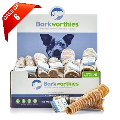 Barkworthies Beef Trachea by Barkworthies -12" Case of 6 pieces-Dog-Barkworthies-PetPhenom
