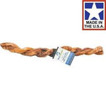Barkworthies Bully Stick - Odor Free American Pride Twisted - 12'' Sold As Whole Case Of: 15-Dog-Barkworthies-PetPhenom