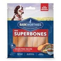 Barkworthies Dog Super Bone Grain Free Beef Min 12 Pack-Dog-Barkworthies-PetPhenom