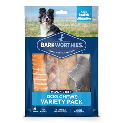 Barkworthies Medium Variety Pack by Barkworthies-Dog-Barkworthies-PetPhenom
