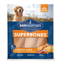 Barkworthies - Sprbn Bcn Chs Sweet Pot 3pk - Case of 12-6 OZ-Dog-Barkworthies-PetPhenom