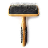 Bass Slicker Brush Wood Handle M