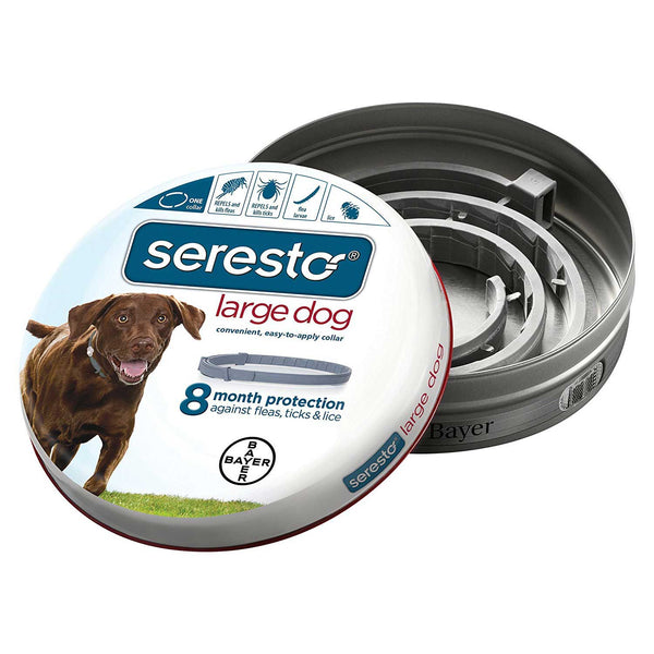 Bayer Seresto Flea and Tick Collar for Dogs Large Gray-Dog-Bayer-PetPhenom