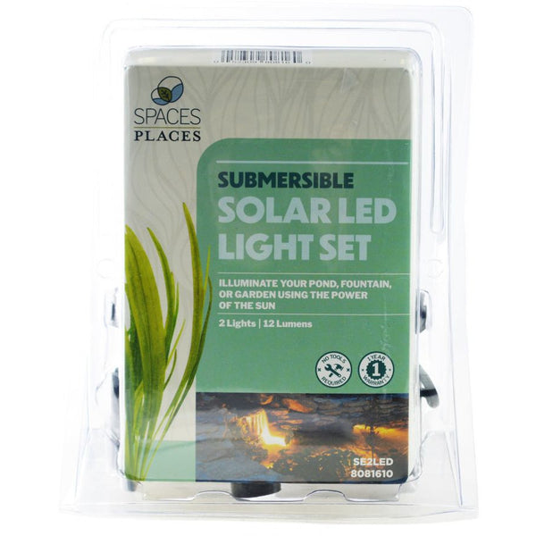 Beckett Pond Solar LED Lights with 2 Light Heads, 1 count-Fish-Beckett-PetPhenom