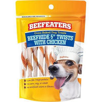 Beefeaters Oven Baked Beefhide & Chicken Twists Dog Treat, 1.41 oz-Dog-Beefeaters-PetPhenom