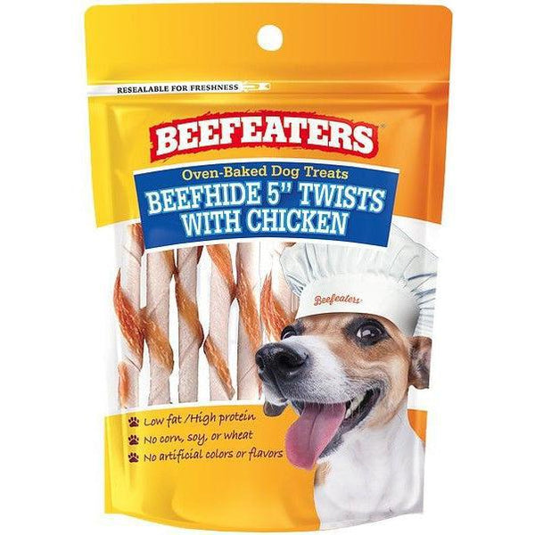 Beefeaters Oven Baked Beefhide & Chicken Twists Dog Treat, 26 oz-Dog-Beefeaters-PetPhenom