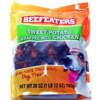 Beefeaters Oven Baked Sweet Potato Wrapped with Chicken Dog Treat, 28 oz-Dog-Beefeaters-PetPhenom