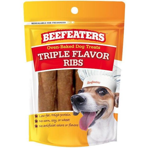 Beefeaters Oven Baked Triple Flavor Ribs Dog Treat, 1.65 oz-Dog-Beefeaters-PetPhenom