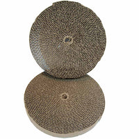 Bergan Cat Turboscratcher Replacement Pad 2 pack Brown 10.25" x 10.25" x 3.75"-Cat-Bergan-PetPhenom