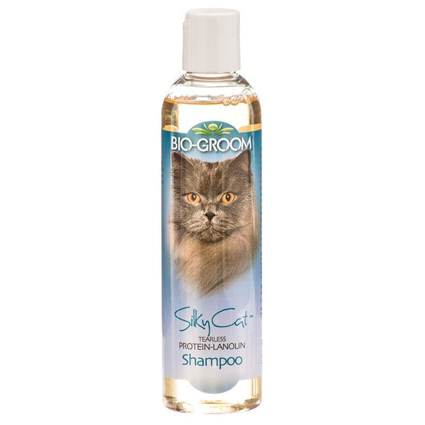 Bio Groom Silky Cat Tearless Protein & Lanolin Shampoo, 8 oz-Cat-Bio-Groom-PetPhenom