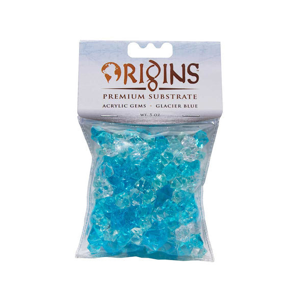 BioBubble Acrylic Gems 5 ounce bag Glacier Blue-Small Pet-BioBubble-PetPhenom