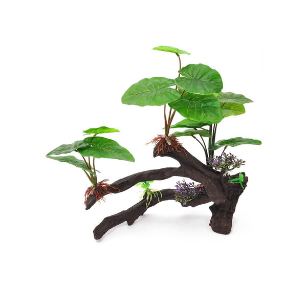 BioBubble Decorative Ficus Large Green 14" x 4.5" x 15"-Small Pet-BioBubble-PetPhenom