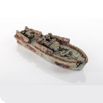 BioBubble Decorative Sunken Torpedo Boat 12.5" x 4.25" x 2.75"-Fish-BioBubble-PetPhenom