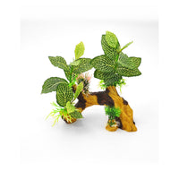 BioBubble Decorative Tiger Root Green 7" x 4" x 10"-Small Pet-BioBubble-PetPhenom