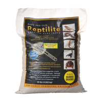 Blue Iguana Reptilite Calcium Substrate for Reptiles - Natural White, 40 lbs - (4 x 10 lb Bags)-Small Pet-Caribsea-PetPhenom