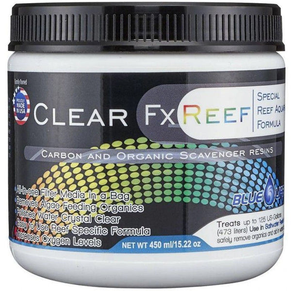 Blue Life Clear FX Reef Aquarium Filter Media, 450 mL-Fish-Blue Life-PetPhenom