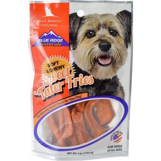 Blue Ridge Naturals Beef Broth Sweet Tater Fries, 4 oz-Dog-Blue Ridge Naturals-PetPhenom