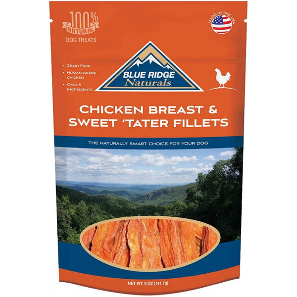 Blue Ridge Naturals Chicken Breast & Sweet Tater Fillets, 5 oz-Dog-Blue Ridge Naturals-PetPhenom