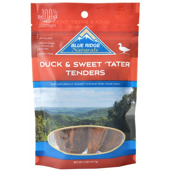 Blue Ridge Naturals Duck & Sweet Tater Tenders, 5 oz-Dog-Blue Ridge Naturals-PetPhenom