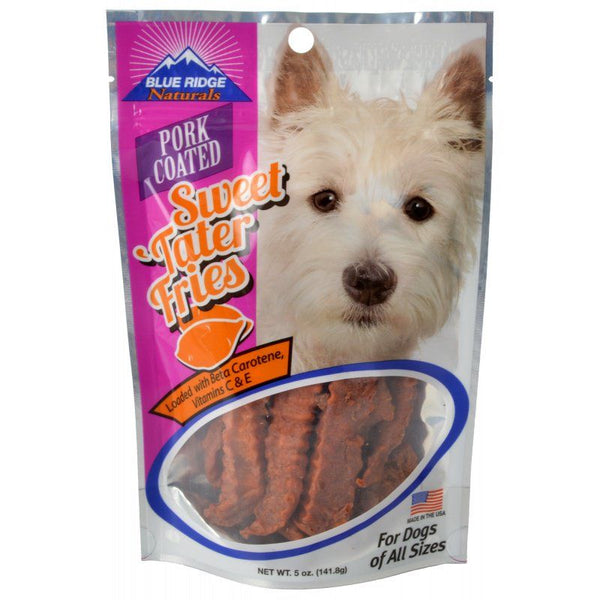 Blue Ridge Naturals Pork Sweet Tater Fries, 5 oz-Dog-Blue Ridge Naturals-PetPhenom