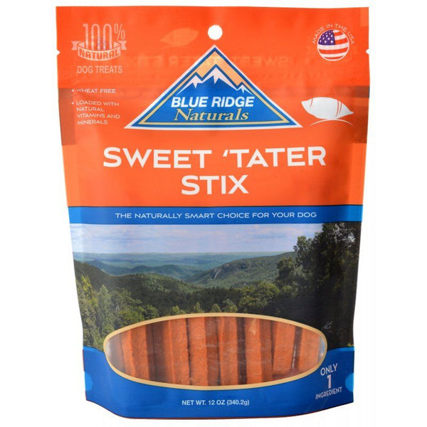 Blue Ridge Naturals Sweet Tater Stix, 12 oz-Dog-Blue Ridge Naturals-PetPhenom