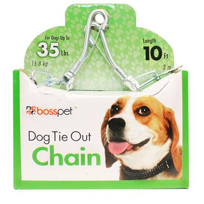 Boss Pet Twist Chain with Swivel Snap 2.5mm -20-Feet-Dog-Boss Pet/PetEdge-PetPhenom