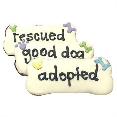 Bubba Rose Biscuit Co. Adopted / Rescued / Good Dog Bones -Individually Wrapped: No-Dog-Bubba Rose Biscuit Co.-PetPhenom