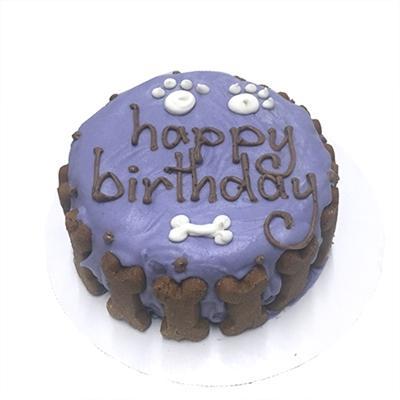 Bubba Rose Biscuit Co. Classic Cakes - Purple (Personalized) Perishable-Dog-Bubba Rose Biscuit Co.-PetPhenom