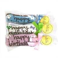 Bubba Rose Biscuit Co. Individually Wrapped Birthday Cookie Set - Refill (no crate) - Birthday Cake Treats Only (asst.)-Dog-Bubba Rose Biscuit Co.-PetPhenom