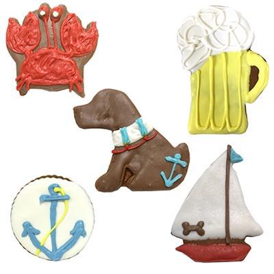 Bubba Rose Biscuit Co. Nautical Collection -Crab (case of 12)-Dog-Bubba Rose Biscuit Co.-PetPhenom