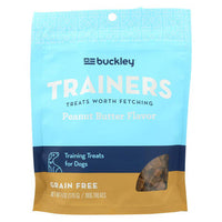 Buckley - Morsels Jerky Treats - Peanut Butter - Case of 8 - 6 oz.-Dog-Buckley-PetPhenom