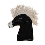 DOOG Country Tails Pony Chew Toy Black 5.5" x 1.18" x 2.3"-Dog-DOOG-PetPhenom