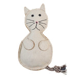 DOOG Country Tails Cat Chew Toy White 7.08" x 1.18" x 2.3"-Dog-DOOG-PetPhenom