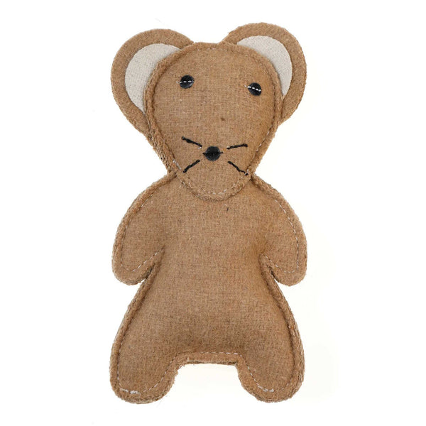DOOG Country Tails Mouse Chew Toy Brown 7.48" x 1.18" x 3.14"-Dog-DOOG-PetPhenom