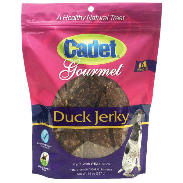 Cadet Premium Gourmet Duck Jerky 14 ounces-Dog-Cadet-PetPhenom