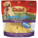 Cadet Rawhide Chips Chicken Basted 1 pound-Dog-Cadet-PetPhenom