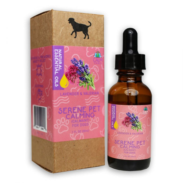 Calm Paws Serene Pet Lavender and Valerian Calming Essential Oil for Dogs, 1 oz-Dog-Calm Paws-PetPhenom