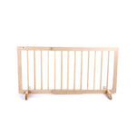 Cardinal Gates Step Over Free Standing Pet Gate Natural Wood 28" - 51.75" x 2" x 20"-Dog-Cardinal Gates-PetPhenom