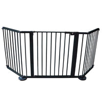 Cardinal Gates VersaGate Hardware Mounted Pet Gate Black 40" - 77.25" x 30.5"-Dog-Cardinal Gates-PetPhenom