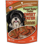 Carolina Prime Peanut Butter & Sweet Tater Bones, 12 oz-Dog-Carolina Prime-PetPhenom