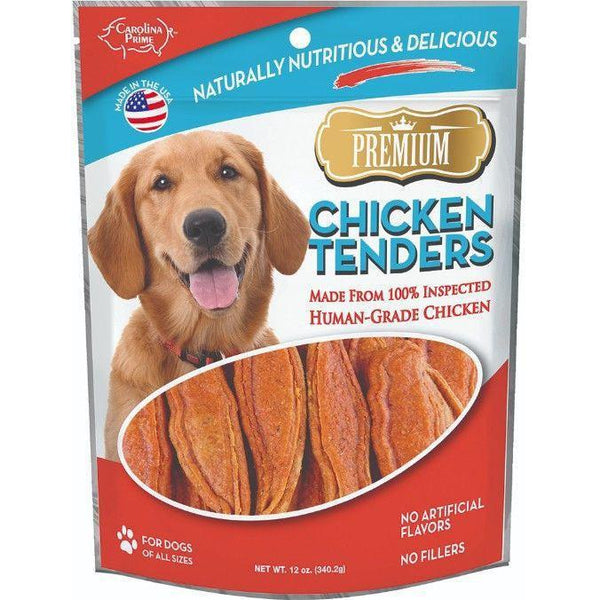 Carolina Prime Real Chicken Tenders, 12 oz-Dog-Carolina Prime-PetPhenom