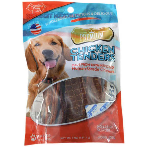 Carolina Prime Real Chicken Tenders Dog Treats, 4 oz-Dog-Carolina Prime-PetPhenom