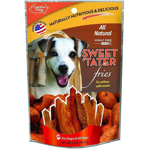 Carolina Prime Sweet Tater Fries, 5 oz-Dog-Carolina Prime-PetPhenom