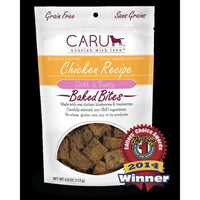 Caru Dog Natural Chicken Recipe Bites 4oz.-Dog-Caru-PetPhenom