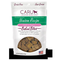 Caru Dog Natural Venison Recipe Bites 4oz.-Dog-Caru-PetPhenom