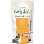 Caru Pet Food Daily Dish Smoothies Chicken Flavored Lickable Cat Treats, 4 count-Cat-Caru Pet Food-PetPhenom